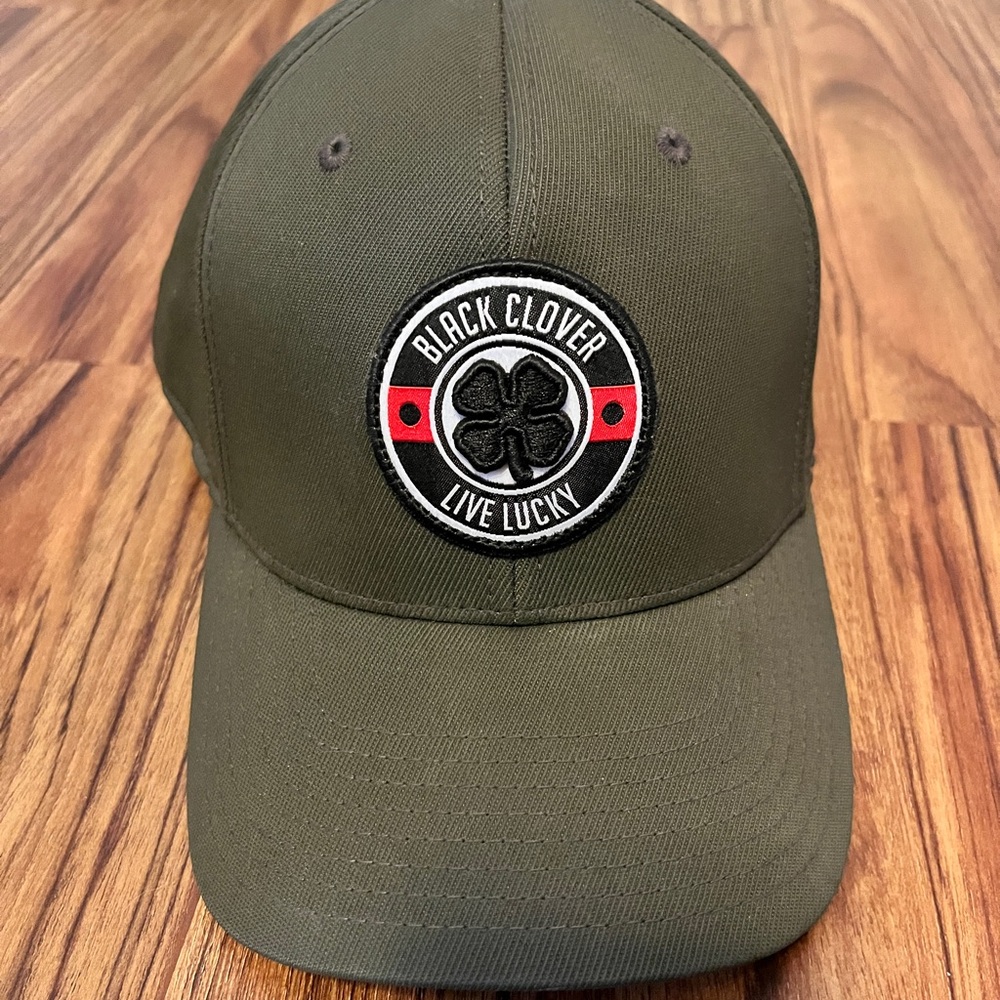 Black Clover Olive Green Cap